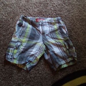 Flannel shorts